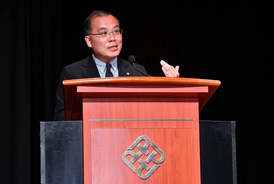 羅院長寄語同學不要害怕困難,鼓勵大家努力向前、朝夢想出發。