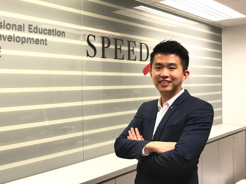 Frank於PolyU SPEED畢業後即獲美銀美林集團聘請,負責貿易融資。